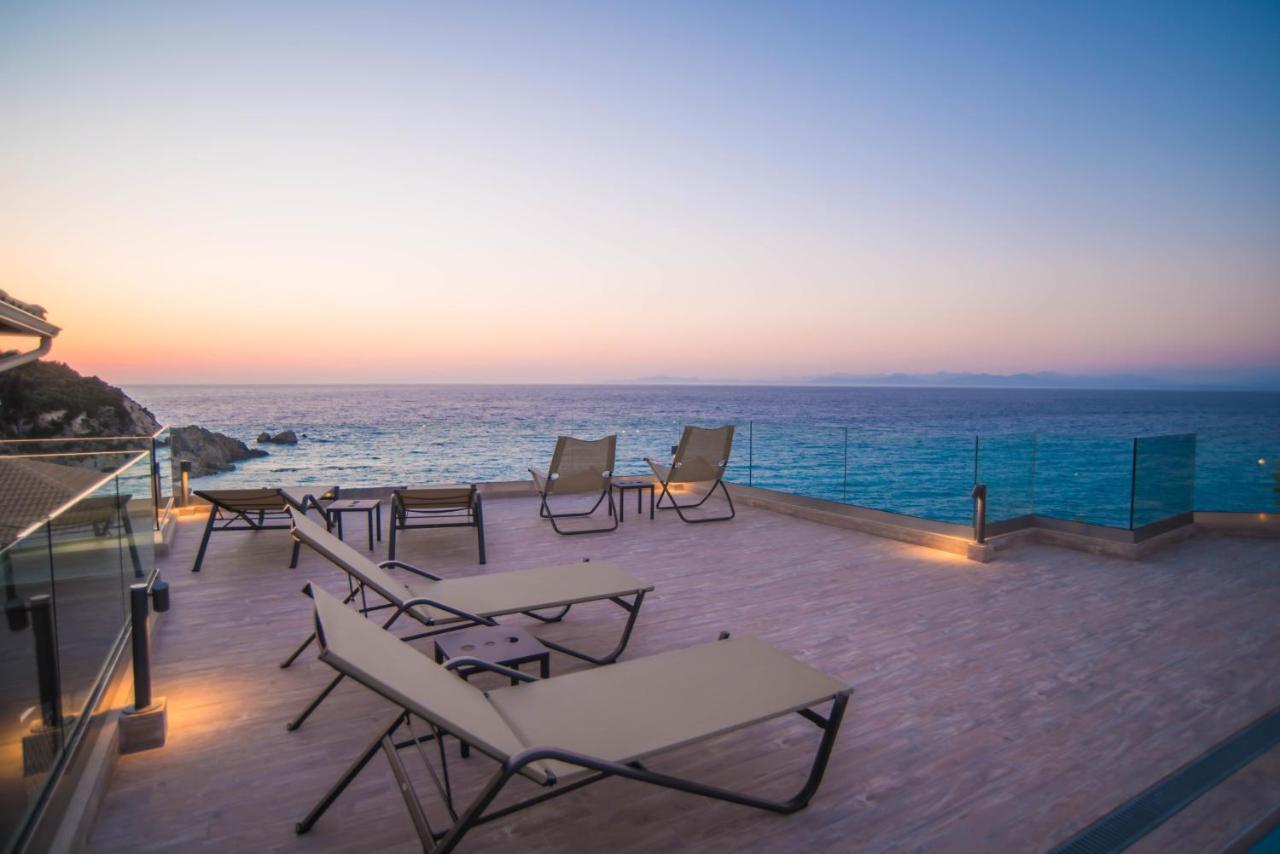 The Ionian View Apart otel Áyios Nikítas Dış mekan fotoğraf