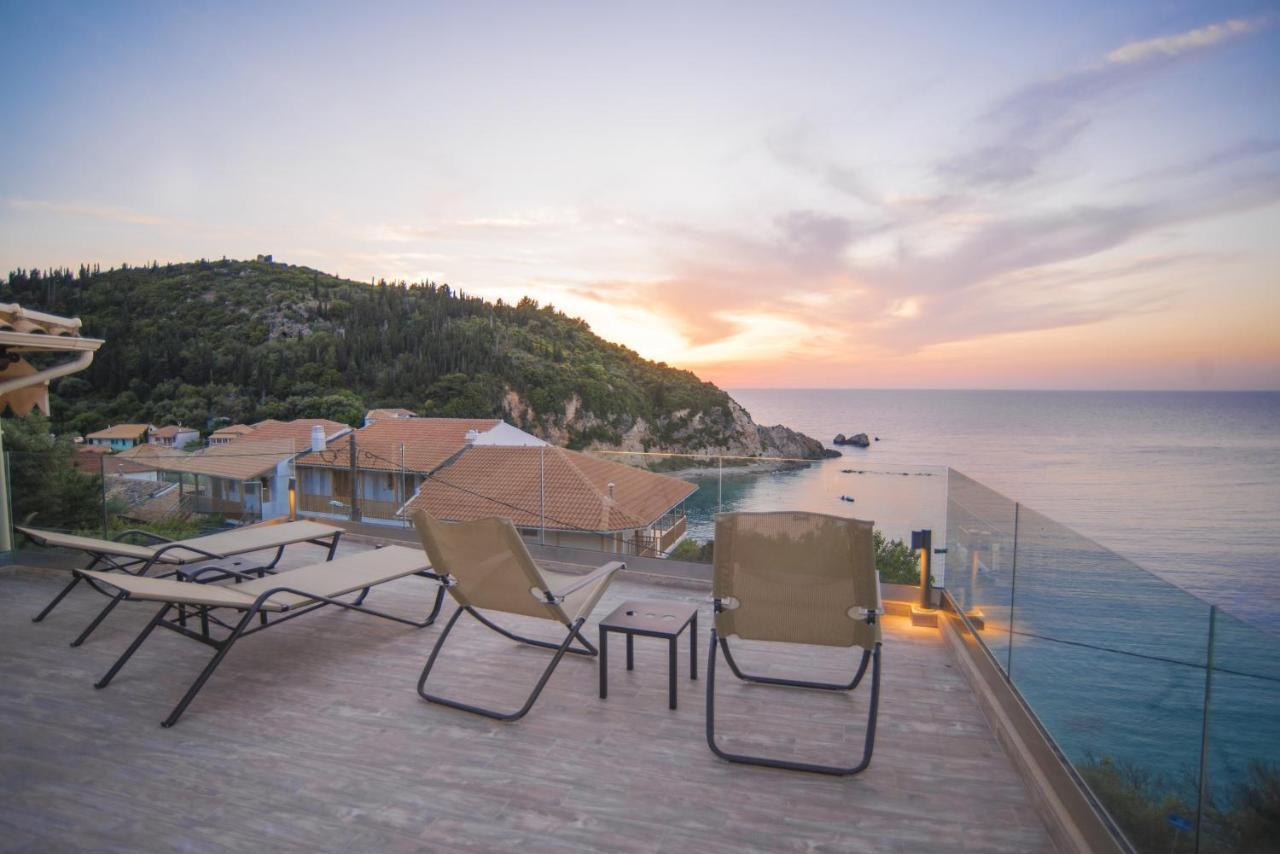 The Ionian View Apart otel Áyios Nikítas Dış mekan fotoğraf