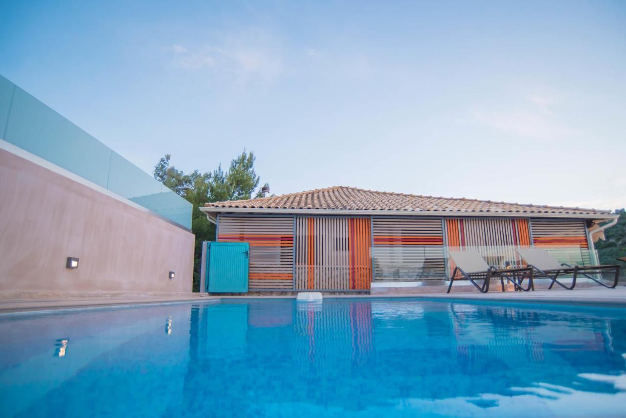 The Ionian View Apart otel Áyios Nikítas Dış mekan fotoğraf