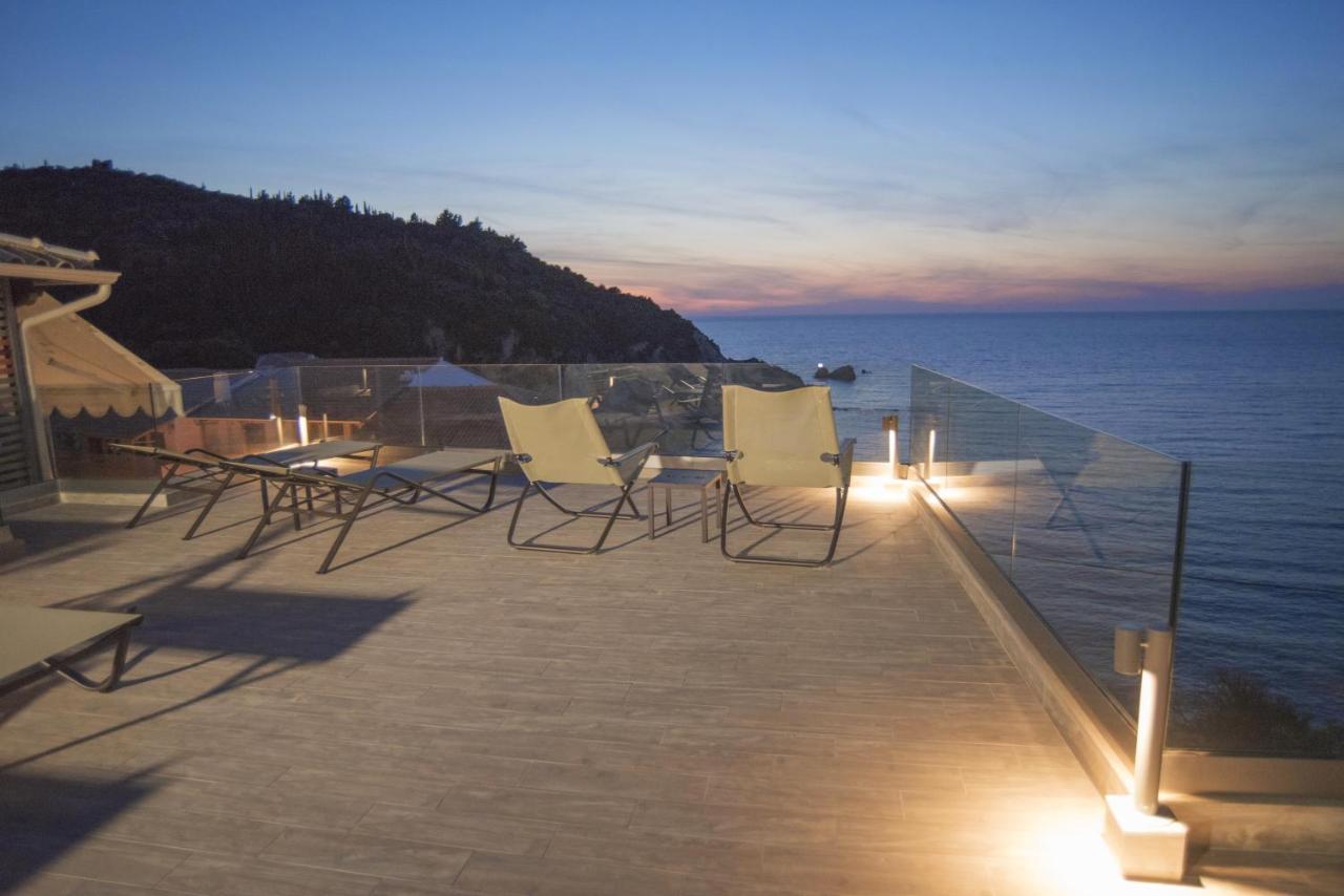 The Ionian View Apart otel Áyios Nikítas Dış mekan fotoğraf