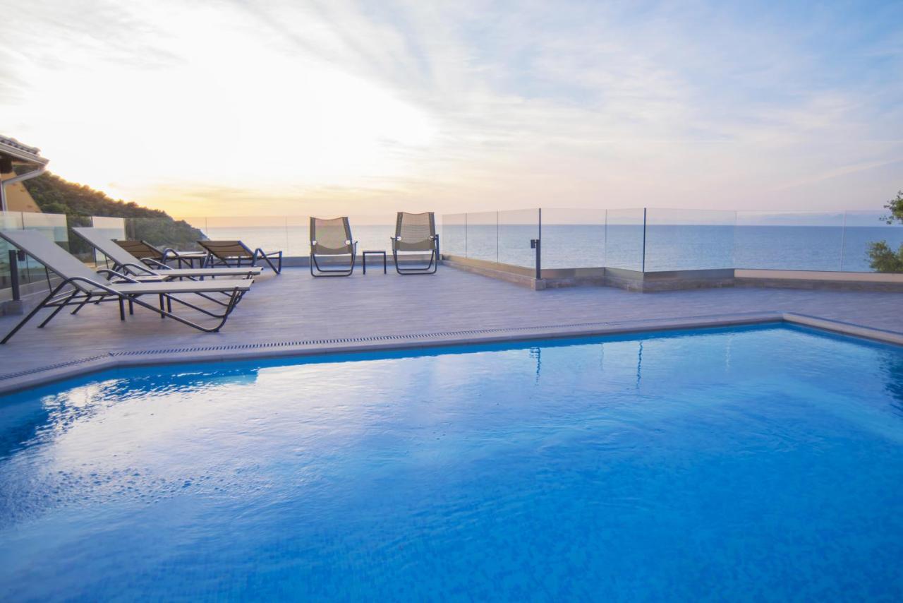 The Ionian View Apart otel Áyios Nikítas Dış mekan fotoğraf